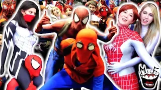 Spider-Man: SPIDER-VERSE MegaCon Mayhem! Epic Flash Mob Invasion - MELF