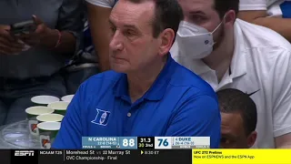 North Carolina UPSETS #4 Duke | 2022 College Basketball