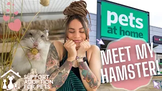 I GOT A HAMSTER! GETTING A HAMSTER VLOG// MEET MY NEW HAMSTER // TIANISIMONEX