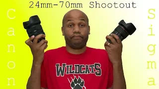 Canon 24-70 F/2.8 USM LII vs Sigma 24-70 F/2.8 ART Review