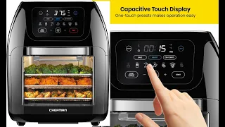 Digital Air Fryer Rotisserie Convection Oven