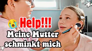 MEINE MUTTER ZERSTÖRT KOMPLETT MEINEN STYLE 😱 HAARE, MAKE-UP, OUTFIT 🫠 HEY ISI