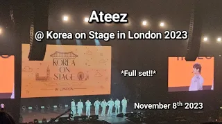 *Full set!!* 🧡 Ateez @ Korea on Stage in London 2023  🧡#ateez @ATEEZofficial