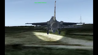 F-16 helicopter kill and crazy CBU103 cluster bomb trick shot - Falcon BMS