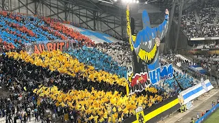 OM - AEK ATHENES ENTRÉE DES JOUEURS + TIFOS 26/10/23