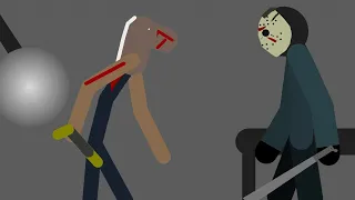 Headhorse VS Jason Voorhees (alternate ending) - Stickman Animation