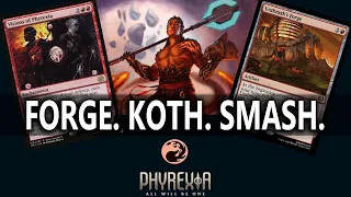 🔥🔥🔥 FORGE + KOTH = SMASH | Mono Red Midrange | MTG Arena Standard BO1 Ranked | Phyrexia: ONE