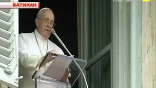 Папа римський помолився за мир в Україні