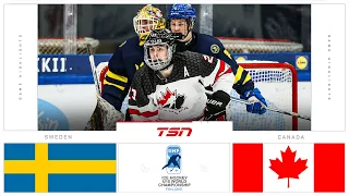 Canada vs. Sweden FULL HIGHLIGHTS | 2024 U18 World Championship