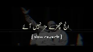 inj vichre mur nhe aaye    Jani door gye   slow reverb   nusrat fateh ali khan best qawali   nfak