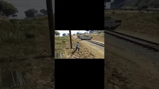 GTA V :- 5 TANKERS vs TRAIN (Can you stop the train ???) #BOW #gta #viral