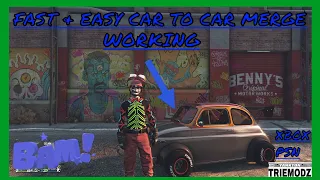 💯FASTEST CAR TO CAR MERGE💯 WORKING (GTA ONLINE) EASY #EASY #FASTEST #CAR #TO #MERGE #WORKING #GTA