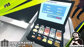 [FR] [E40] Supermarket Simulator Je passe mon magasin en euro