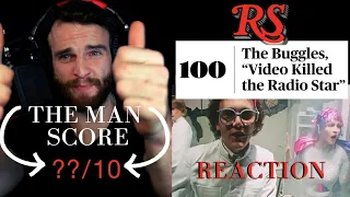 Video Killed The Radio Star The Buggles Reaction ( Rolling Stone Top 100 Music Videos )