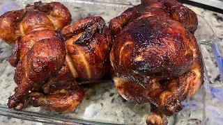 How to make the best Rotisserie Chicken and Jambalaya!