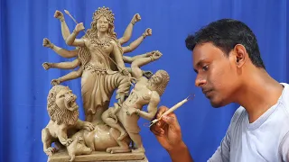 Durga murti making 2023 | durga thakur banano | clay art