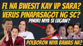 FL LIZA NAINGGIT AT NA BWESIT KAY VP SARA? VERUS PINASASAGOT NG KORTE SA TRO NI PASTOR #duterte #dds