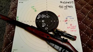 Résultats Premiers tirs Mosin Nagant Pu 1944