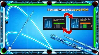 From Level 1 to Level Max of Evolving ICE BREAKER CUE - New Animated Cue - 8 Ball Pool - GamingWithK