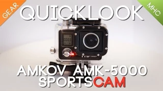 Quicklook Amkov AMK-5000 SportsCam (Review)