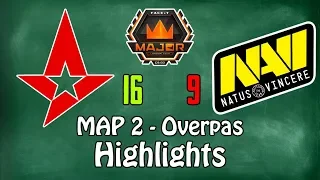 Astralis vs NaVi (Overpass/Map2) Highlights - FACEIT Major: London 2018