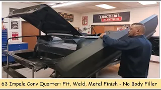 Turn Regular Quarter Panel into Convertible Quarter Panel - NO BODY FILLER - DIY Auto Resoration