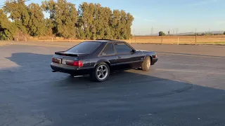 Foxbody mustang 5.0 donuts & burnout