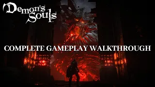 Demon's Souls (PS5 Remake) - Complete Gameplay Walkthrough [No Commentary]