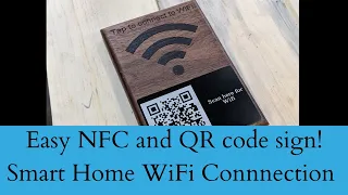 How to make an easy NFC and QR code sign!