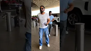 Sunil Shetty and Wife spotted at airport #shorts