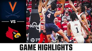 Virginia vs. Louisville Men's Basketball Highlights (2022-23)