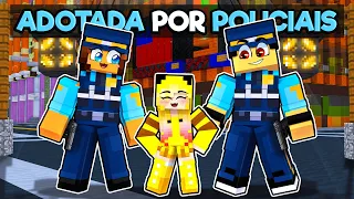 FUI ADOTADA POR UMA FAMILIA DE POLICIAIS NO MINECRAFT ! ‹ Pimpolha ›