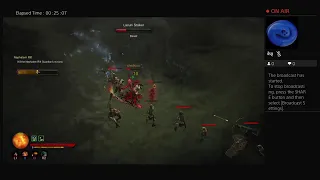 How far can i get on a hardcore no weapons diablo attempt 15