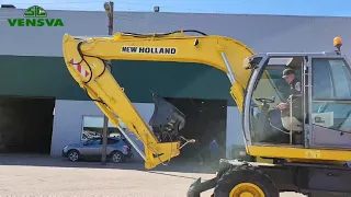 New-Holland MH PLUS wheeled excavator