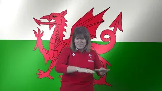 Welsh National Anthem in BSL for Wales