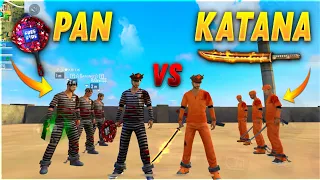 PAN VS KATANA FACTORY CHALLENGE 😂| 4 VS 4 WHO WILL WIN ?#factoryfreefire