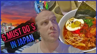 5 Dinge die man in Japan unbedingt machen sollte | Japan Reise Tipps | Deutsch