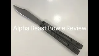 -=BRS=- Alpha Beast 3.0 Bowie Review