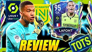 THE BEST GK IN FIFA MOBILE 22! 95 TOTS LAFONT PLAYER REVIEW & GAMEPLAY! TOTS 98 LAFONT REVIEW!