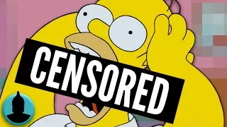 8 Simpsons Episodes CENSORED from TV (Tooned Up S4 E6)