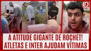 INTER: 🚨⚠️ A ATITUDE GIGANTE DE ROCHET AJUDANDO VÍTIMAS | THIAGO MAIA E MAIS JOGADORES AJUDAM | MAIS