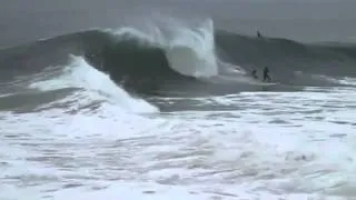 High waves pound the Wedge at Newport - 2013-06-07