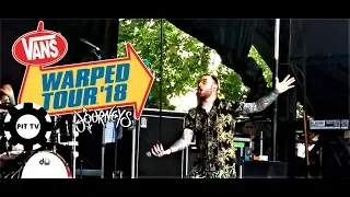 Senses Fail - Rum Is For Drinking / You're Cute When You Scream LIVE !!! 2018 Vans Warped Tour