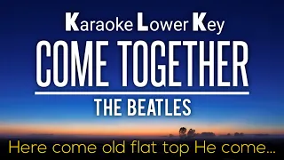 Come Together - The Beatles karaoke Lower Key -4