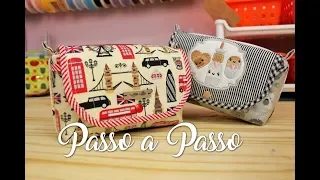 Necessaire "London" (Fácil) | Passo a Passo