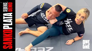 Laura Sanko MMA Demo | The 'SankoPlata' Sequence