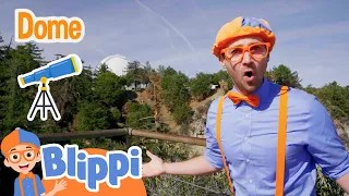 Blippi Explores A Giant Telelscope and Learns Planets! | Fun and Educational Videos for Kids