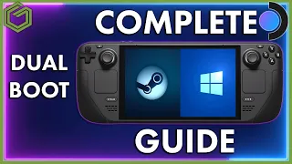 Steam Deck - How To Setup Dual Boot & Controller Setup ( Complete Guide )