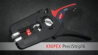 KNIPEX PreciStrip16 - 자동스트리퍼 12 52 195 (한국어 자막)