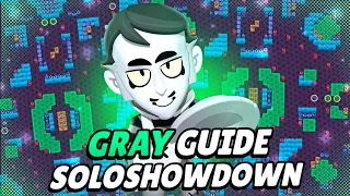 Gray DESTROYS the Solo Showdown. Guide/Brawl Stars